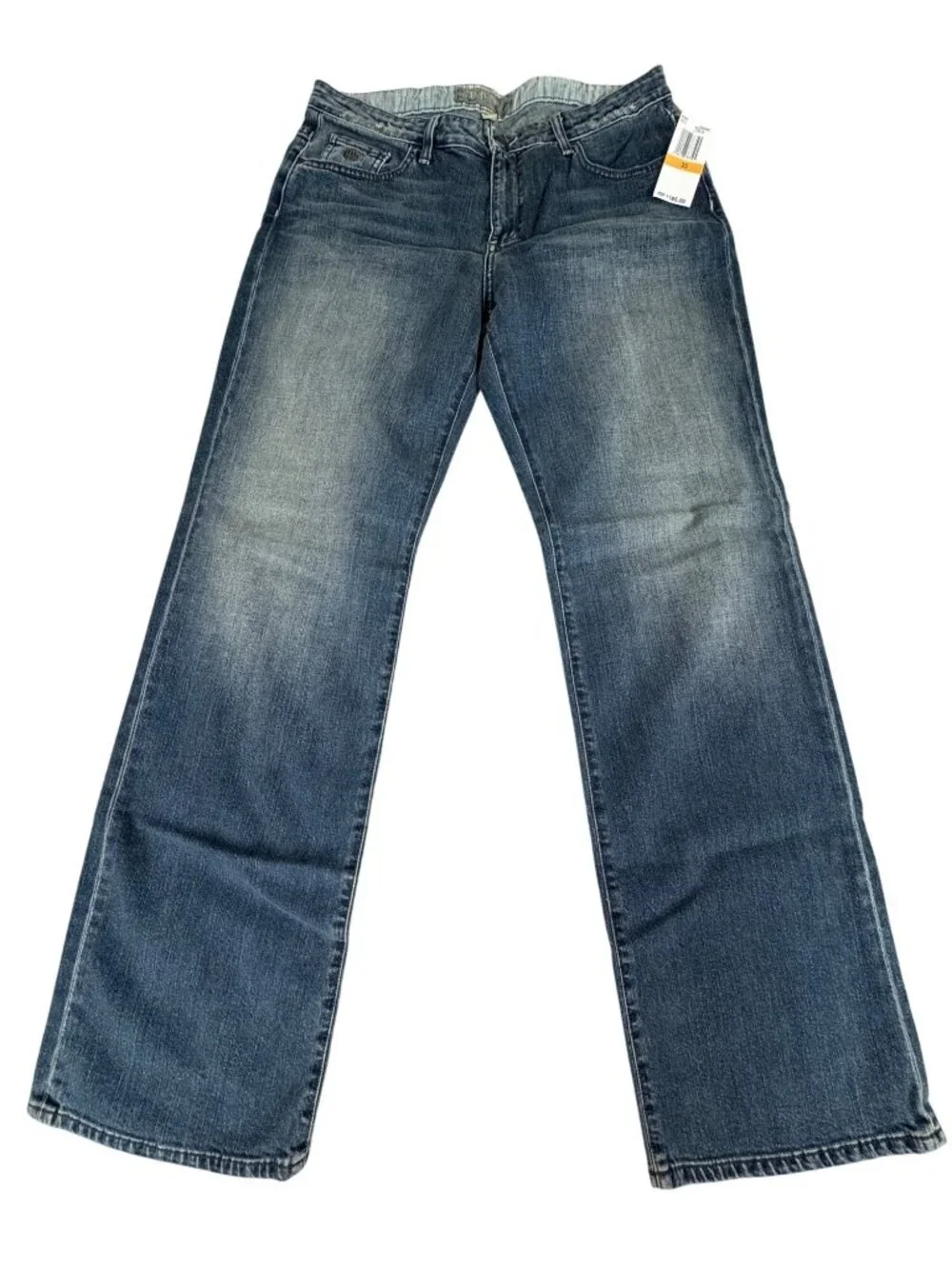 Paige Premium Denim Bronson Loose Fit Jeans Mens 33 Meridian Blue Office Casual